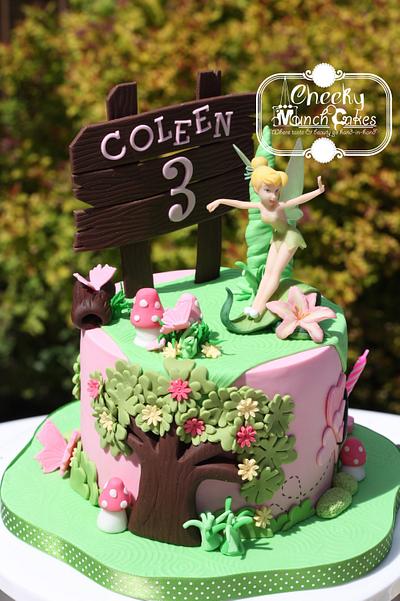 Tinkerbell"Y' Cake - Cake by Cheeky Munch Cakes