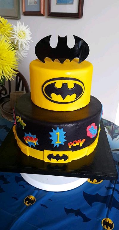 Batman's 1st Birthday - Cake by Oonaghlehmann