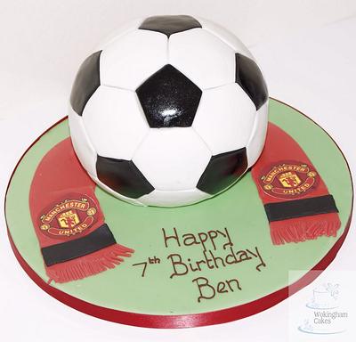 Football/ Soccer Cake - Cake by Fiso