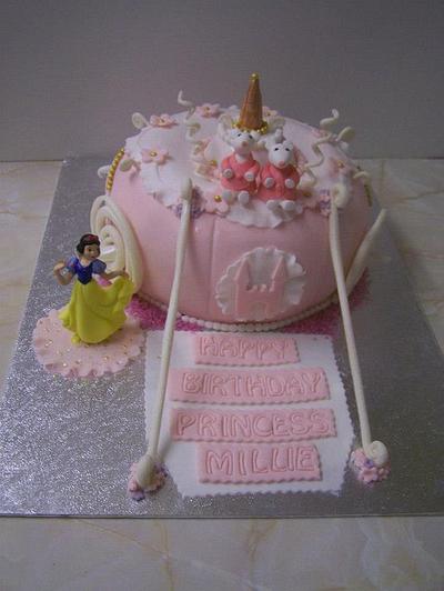 princess carridge cake - Cake by cupcakes of salisbury