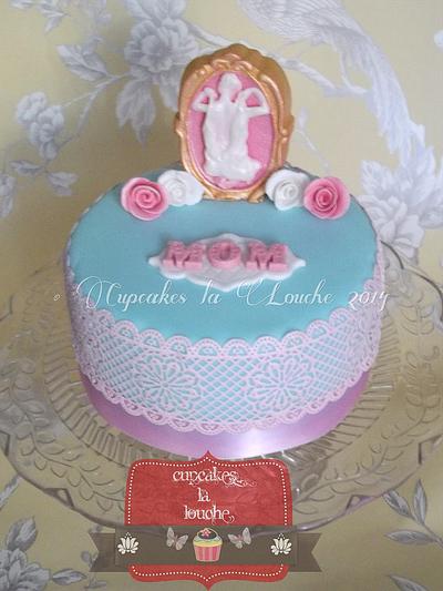 80th birthday cake for my mother  - Cake by Cupcakes la louche wedding & novelty cakes