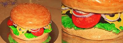 sweet burger! - Cake by Nataly Cake