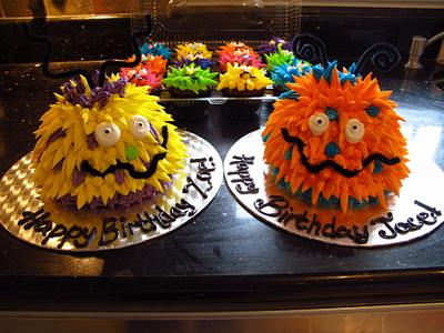 Little Monsters - Cake by Sharon