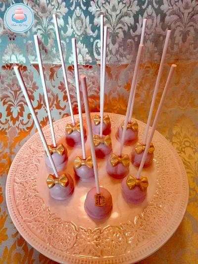 Minnie Cake Pops - Cake by Bake My Day