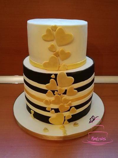 30th birthday cake for lady - Cake by KamiSpasova
