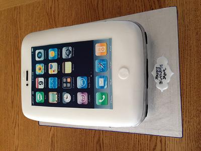 iPhone birthday cake  - Cake by Roberta