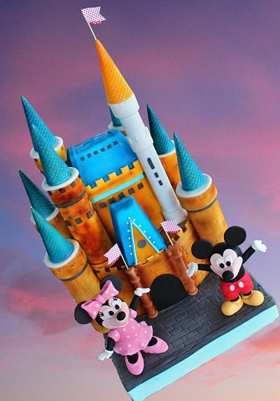 Disney Castle - Cake by Lucie Demitra