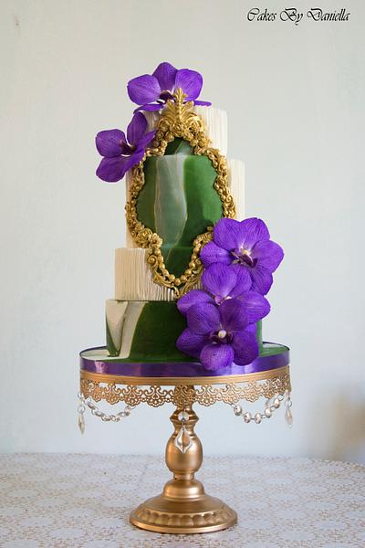 Vanda Orchids cake - Cake by daroof