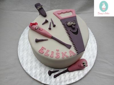 Tool cake for a girl - Cake by Denisa O'Shea
