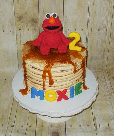 Elmo Breakfast Birthday Cake - Cake by DaniellesSweetSide