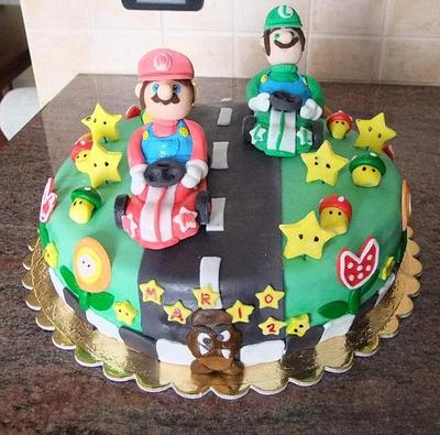 cake mario bros and luigi - Cake by Marilena