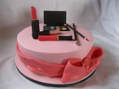 make up - Cake by jen lofthouse