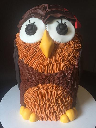 Owl Cake - Cake by Joliez