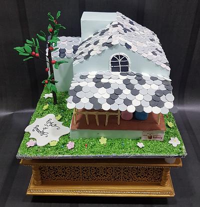 Home Sweet Home  - Cake by Michelle's Sweet Temptation