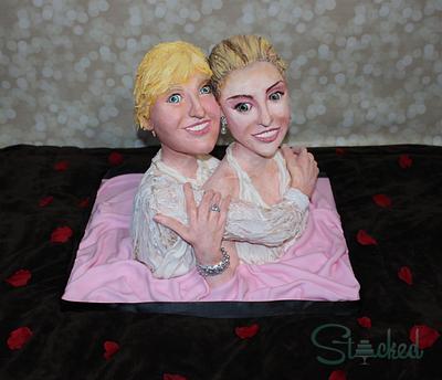 Ellen and Portia - Cake by Stacked