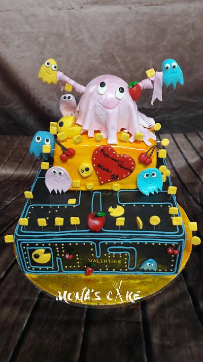Pacman cake - Cake by Mona Art Gateaux