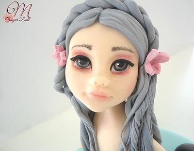 Mermaid Child - Cake by M Sugar Doll