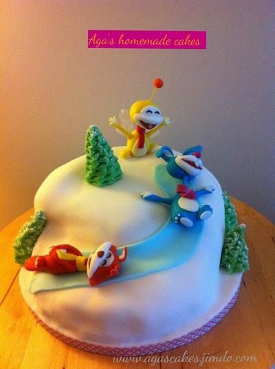 Azucara2 - Torta y cakepop de Rayman. | Facebook