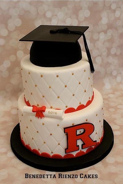 Rutgers Graduation Cake - Cake by Benni Rienzo Radic