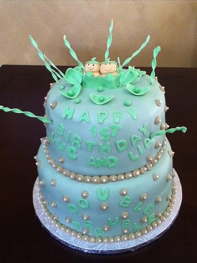 two peas in a pod - Cake by audrey