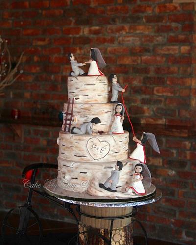 Birch tree - Cake by Cake My Day