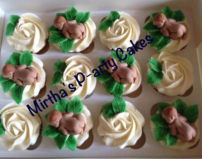 Baby shower cupcakes  - Cake by Mirtha's P-arty Cakes