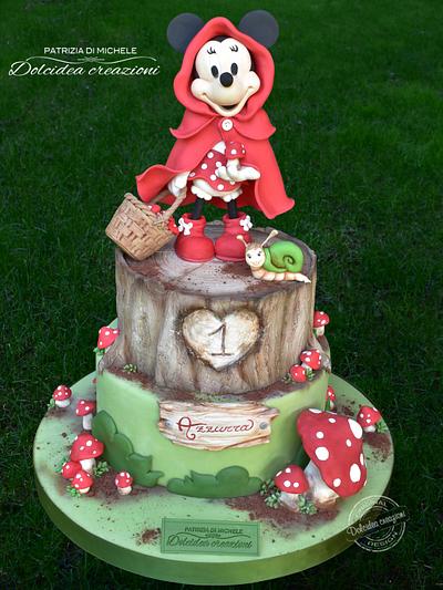 Little Red Riding Minnie - Cake by Dolcidea creazioni