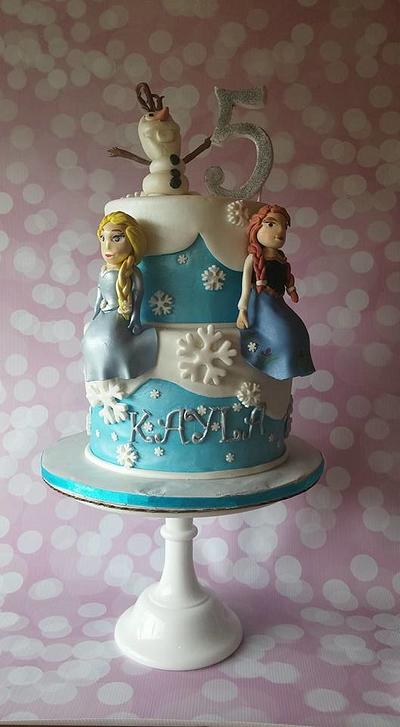 frozen cake - Cake by Bespoke Cakes