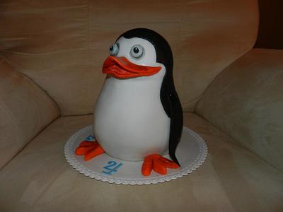 penguin - Cake by Janeta Kullová