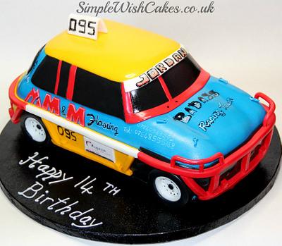 Mini Stock Car  - Cake by Stef and Carla (Simple Wish Cakes)