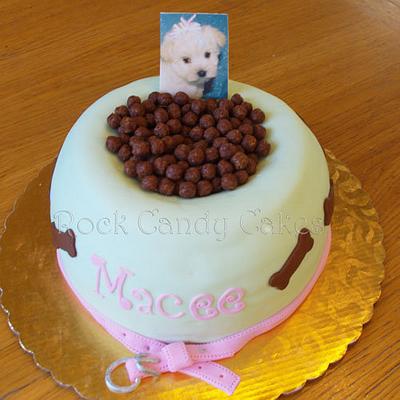 Dog Food Bowl - Cake by Rock Candy Cakes