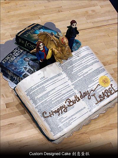 Percy Jackson Book Cake - Cake by Helen Chang
