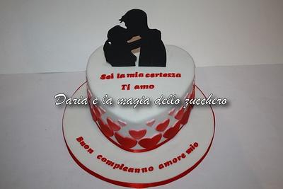 lovers cake - Cake by Daria Albanese