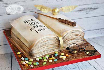 Harry Potter - Spell Book! - Cake by Leila Shook - Shook Up Cakes