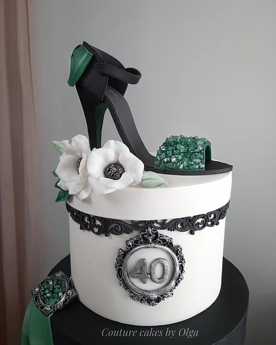 40 & fabulous - Cake by Couture cakes by Olga