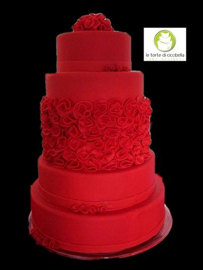 Passion...Red Wedding - Cake by Le Torte di Ciccibella