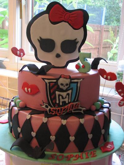 Monster High Cake  - Cake by LittleDzines