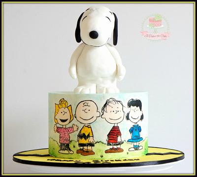 Snoopy! - Cake by Jo Finlayson (Jo Takes the Cake)