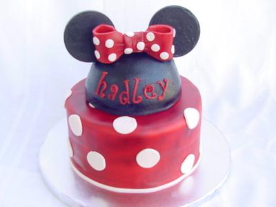 The Minnie Mouse cake - Cake by horsecountrycakes