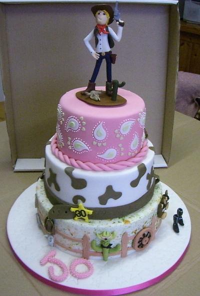 Cowgirl Cake - Cake by Rebecca's Tastebuds