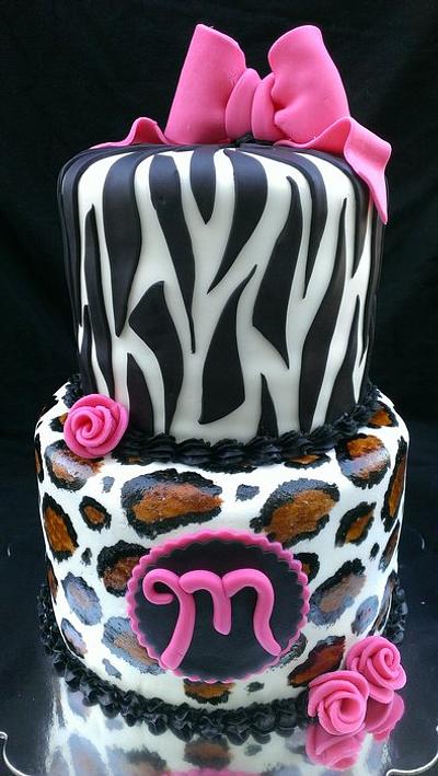 Cute and Wild Birthday Cake - Cake by Kristi