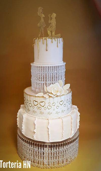 Wedding cake - Cake by RenataTorteria