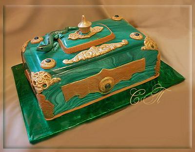 Cake "The Malachite Casket" - Cake by Svetlana