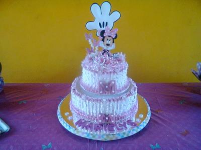                         Minnie Mouse Cake - Cake by robier