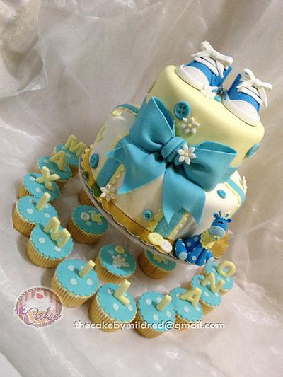 Maximiliano's Baby Shower - Cake by TheCake by Mildred