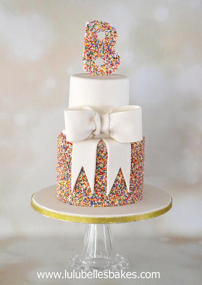 Sprinkle delight! - Cake by Lulubelle's Bakes