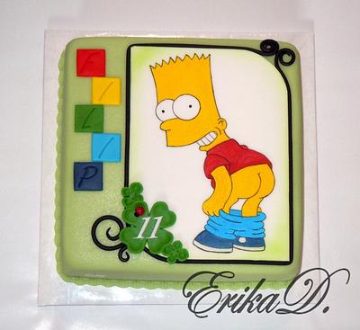 Bart - Cake by Derika