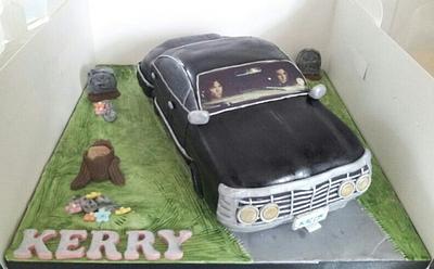 Supernatural car  - Cake by Terrie's Treasures 
