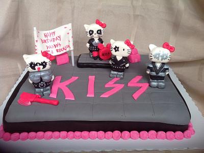 Hello Kitty KISS - Cake by Stephanie