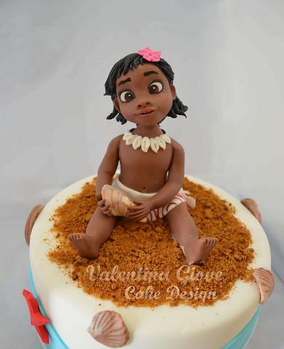 Vaiana Baby  - Cake by Valentina Giove 